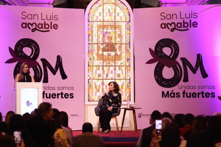 LA ESCRITORA ÁNGELES MASTRETTA SE SUMA A LA CONMEMORACIÓN DEL 8M EN DAN LUIS POTOSÍ CAPITAL, CON LA CONFERENCIA “MUJERES DE OJOS GRANDES”.