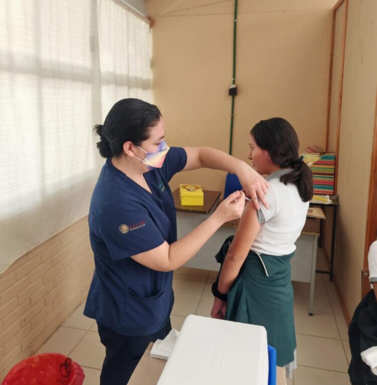 POR CONCLUIR PROGRAMA DE VACUNACIÓN CONTRA EL VPH