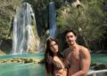 EL ACTOR IVÁN AMOZORRUTIA Y SU NOVIA LA MODELO ALINA ENERO VISITARON LA HUASTECA POTOSINA.
