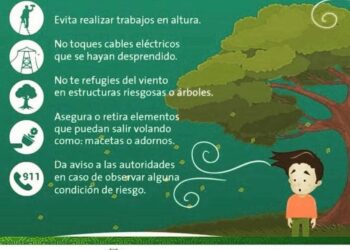 ALERTA PROTECCIÓN CIVIL A LA POBLACIÓN,ANTE FUERTES VIENTOS E INCREMENTO DE TEMPERATURAS.