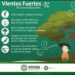 ALERTA PROTECCIÓN CIVIL A LA POBLACIÓN,ANTE FUERTES VIENTOS E INCREMENTO DE TEMPERATURAS.