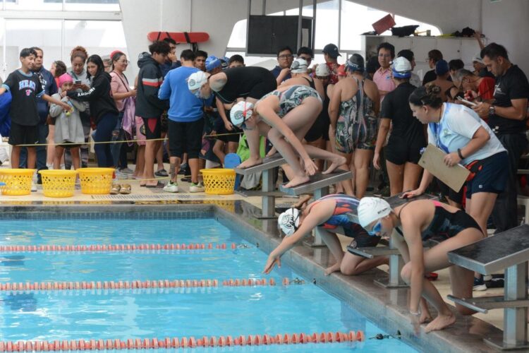 Más de 150 nadadores participaron en el Promocional de Natación Inclusivo 2025.