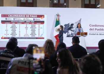 PAGO DE PENSIONES Y PROGRAMAS PARA EL BIENESTAR SE DISPERSA DEL 3 AL 27 DE MARZO.