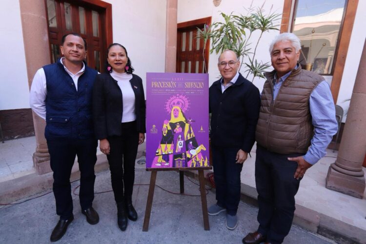 San Luis Potosí se proyecta al mundo con la Procesión del Silencio.