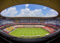 ESTADIO AZTECA CAMBIARÁ DE NOMBRE Y SE CONVERTIRÁ EN EL ESTADIO BANORTE PARA EL MUNDIAL 2026.