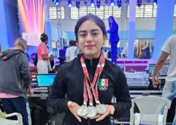 ¡ORGULLO MEXICANO! KENIA MAY BRILLA EN HALTEROFILIA Y CONSIGUE PLATA PANAMERICANA.