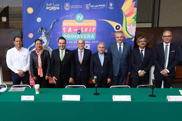 FESTIVAL SAN LUIS EN PRIMAVERA ES PRESENTADO EN EL PALACIO LEGISLATIVO DE SAN LÁZARO.