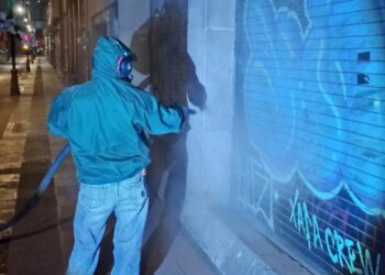 ACCIONES NOCTURNAS PARA EMBELLECER Y PROTEGER SAN LUIS.