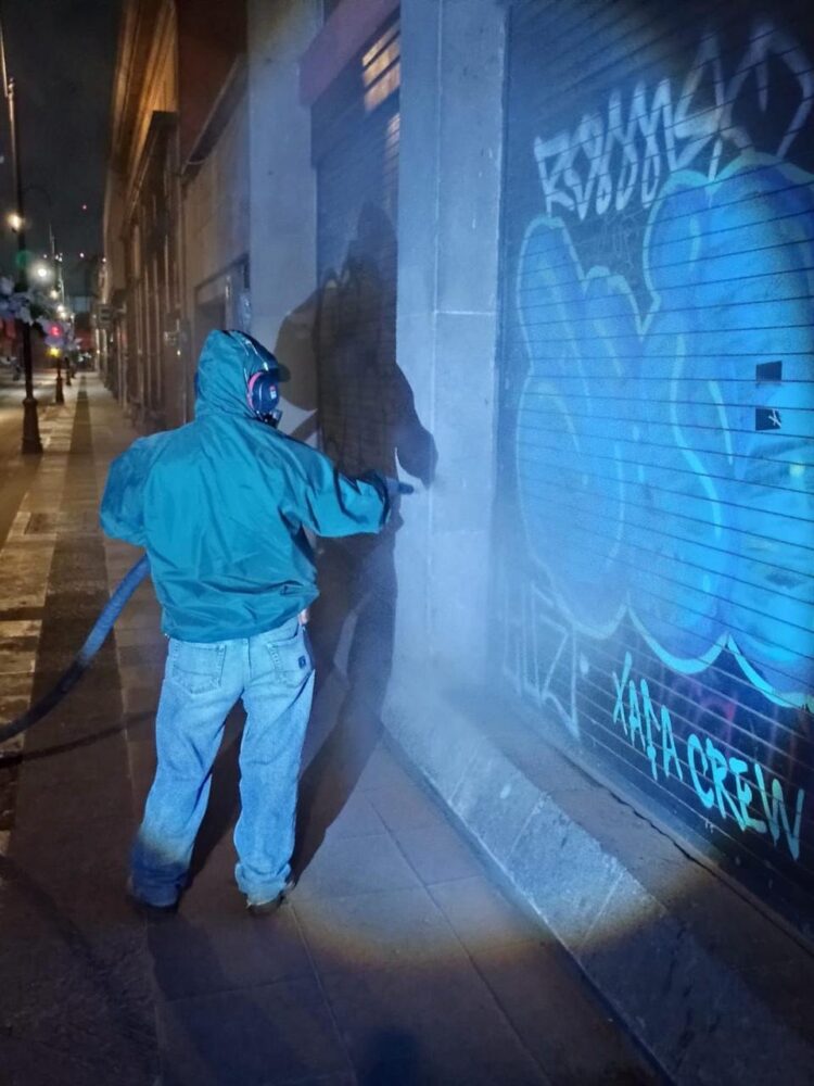 ACCIONES NOCTURNAS PARA EMBELLECER Y PROTEGER SAN LUIS.