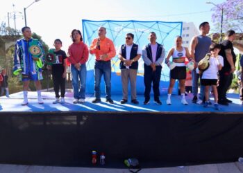 SLP CAPITAL SE SUMA A CLASE NACIONAL DE BOXEO, CON MÁS DE 300 PARTICIPANTES EN EL PARQUE DE MORALES.