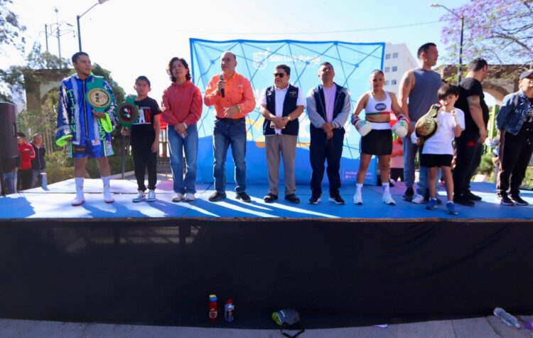SLP CAPITAL SE SUMA A CLASE NACIONAL DE BOXEO, CON MÁS DE 300 PARTICIPANTES EN EL PARQUE DE MORALES.