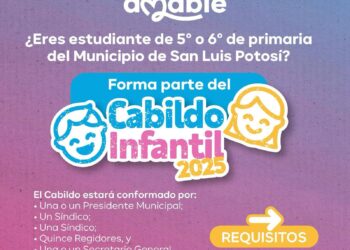 POR CERRAR CONVOCATORIA PARA SER PARTE DEL CABILDO INFANTIL 2025.