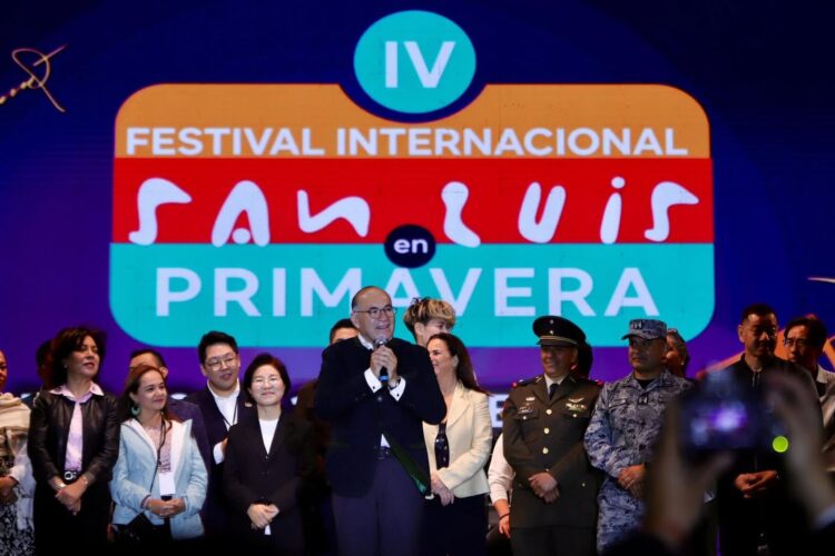 MAJESTUOSA NOCHE INAUGURAL DEL FESTIVALSAN LUIS EN PRIMAVERA 2025.