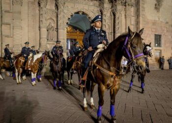LISTO OPERATIVO DE VIALIDAD Y SEGURIDAD CON MOTIVO DE LA PROCESIÓN DEL SILENCIO EN SAN LUIS CAPITAL.