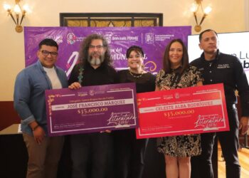 CELEBRAN EL TALENTO POTOSINO CON EL PREMIO MUNICIPAL DE LITERATURA 2025