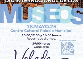 PALACIO MUNICIPAL CELEBRA EL DÍA DE LOS MUSEOS CON MÚSICA Y RECORRIDOS.