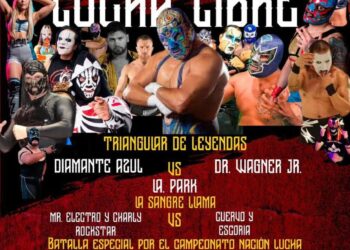 ¡LUCHA LIBRE EXPLOSIVA EN SAN LUIS POTOSÍ ESTE VIERNES 13!