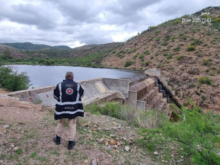 SUPERVISAN PRESAS DE LA CAPITAL PARA PREVENIR RIESGOS POR TEMPORADA DE LLUVIAS.