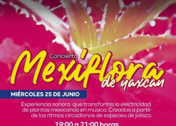LAS PLANTAS “HABLAN” EN EL PALACIO MUNICIPAL CON EL CONCIERTO MEXIFLORA.