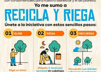 LANZAN CAMPAÑA “¡RECICLA Y RIEGA!” PARA CUIDAR LOS ÁRBOLES DE SLP