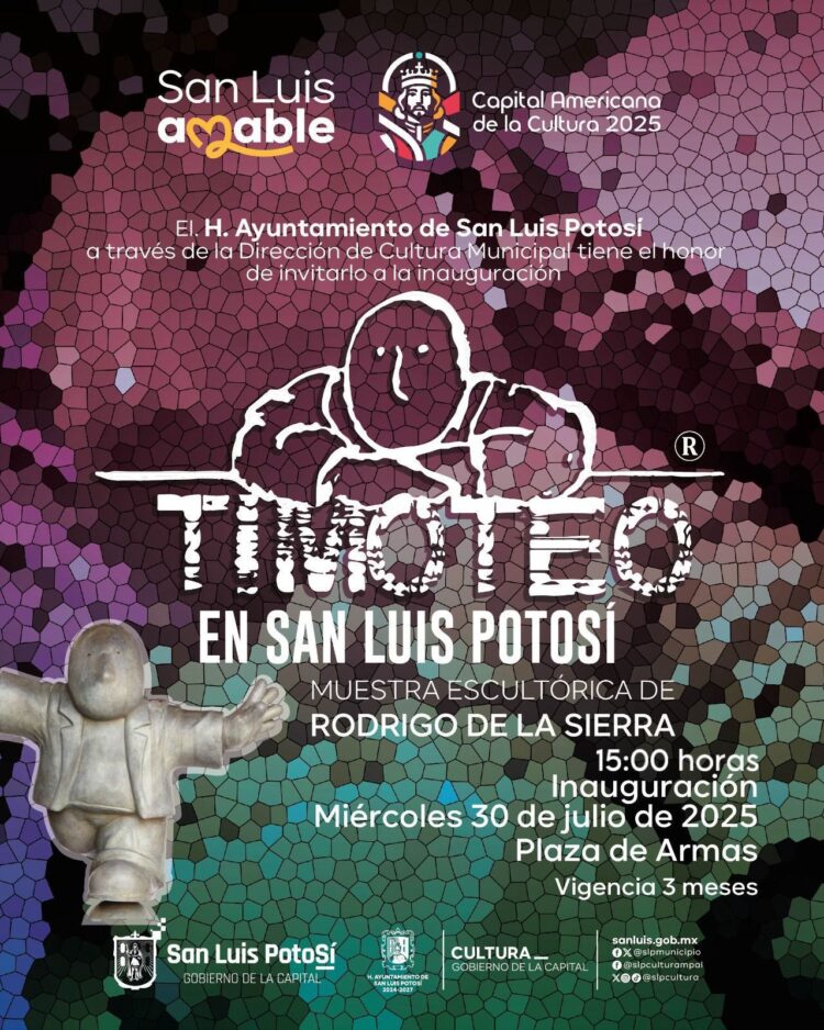 “TIMOTEO EN SAN LUIS POTOSÍ” LLEGA AL CORAZÓN DEL CENTRO HISTÓRICO