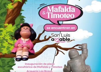 MAFALDA, EL ÍCONO QUE UNE GENERACIONES, VISITA SAN LUIS.