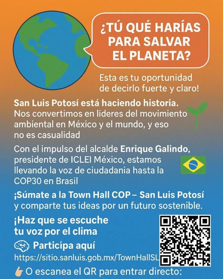 INVITAN A POTOSINOS AL 3ER FORO POR EL MEDIO AMBIENTE.