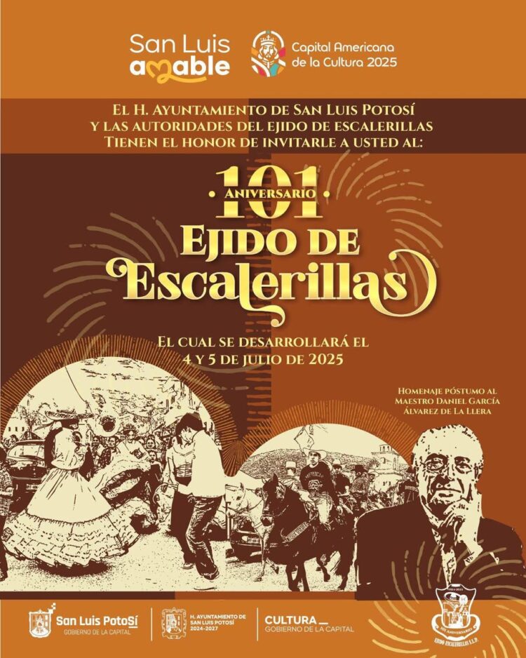 ESCALERILLAS FESTEJA 101 AÑOS CON MÚSICA, TRADICIÓN Y ALEGRÍA.