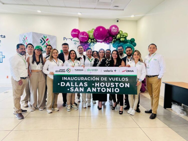 SAN LUIS POTOSÍ “VUELA ALTO” CON NUEVOS VUELOS DIRECTOS A TEXAS.