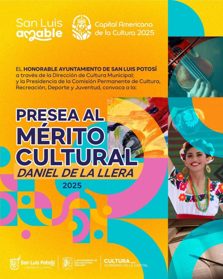 ÚLTIMOS DÍAS PARA PROPONER A LA PRESEA MUNICIPAL AL MÉRITO CULTURAL.