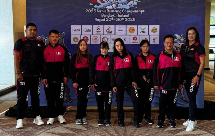 NADADORES MEXICANOS CON SÍNDROME DE DOWN INSPIRAN EN EL MUNDIAL DE TAILANDIA.