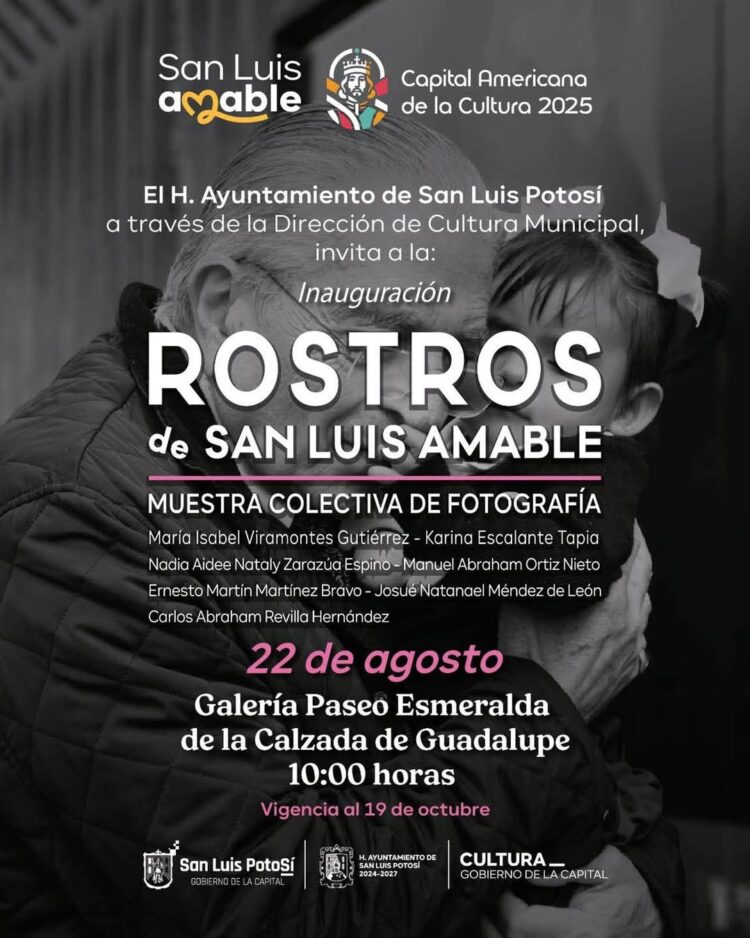 INAUGURAN “ROSTROS DE SAN LUIS AMABLE” EN PASEO ESMERALDA.