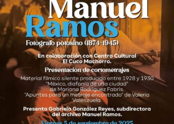 HOMENAJE A MANUEL RAMOS EL FOTÓGRAFO POTOSINO QUE CAPTURÓ LA HISTORIA.