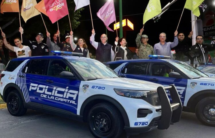 NUEVAS PATRULLAS REFUERZAN LA SEGURIDAD EN LA CAPITAL POTOSINA.