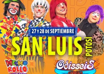 LOS PAYASOS MÁS VIRALES DE MÉXICO LLEGAN A SAN LUIS POTOSÍ CON EL MESMO ROLLO TOUR 2025.