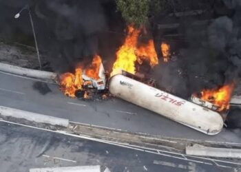 CIENTÍFICOS DE LA UNAM REVELAN CÓMO SE ORIGINÓ EL INCENDIO DE LA PIPA EN IZTAPALAPA.