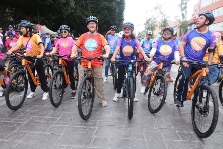TEQUIS SE LLENA DE BICICLETAS EN UNA RODADA HISTÓRICA.