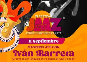 IVÁN BARRERA INAUGURA EL XI FESTIVAL DE JAZZ EN SAN LUIS POTOSÍ.