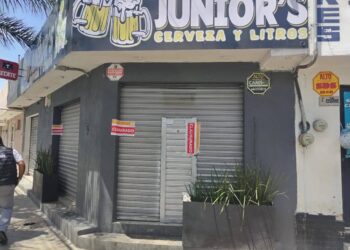 CLAUSURAN DEPÓSITO DE CERVEZA “LOS JUNIORS” POR OPERAR SIN LICENCIA.