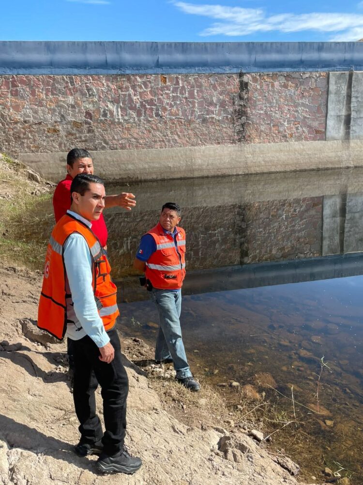 SUPERVISAN PRESAS DE LA CAPITAL PARA PREVENIR RIESGOS ANTE LLUVIAS.