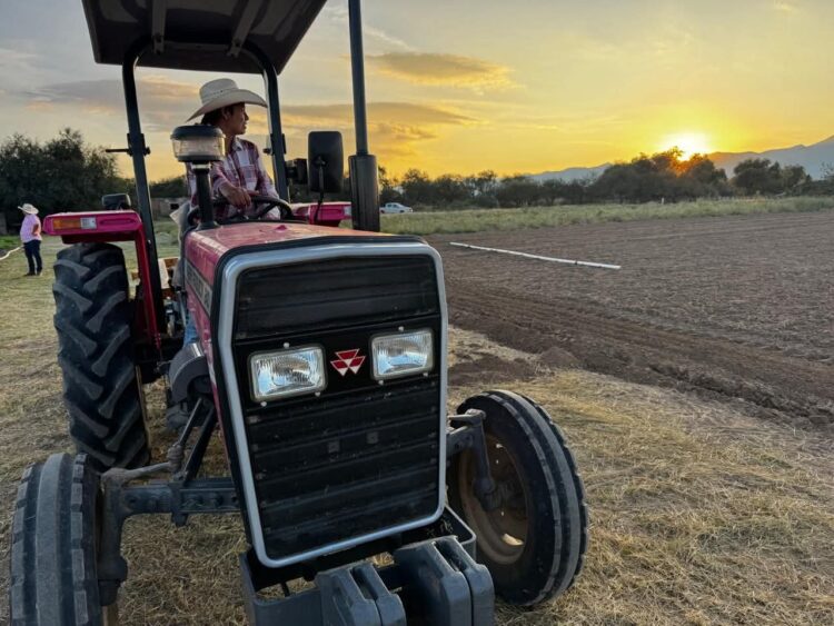 MUJERES AL TRACTOR IMPULSA EL CAMPO POTOSINO.