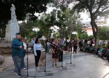INICIA HOMENAJE A ORALIA DOMÍNGUEZ CON ÓPERA EN LAS CALLES EN TEQUISQUIAPAN.