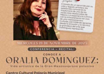 HOMENAJE MUSICAL RESALTA EL LEGADO DE ORALIA DOMÍNGUEZ.