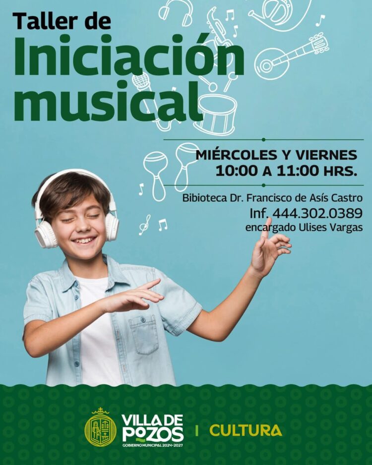 VILLA DE POZOS AMPLÍA SU OFERTA DE TALLERES ARTÍSTICOS Y DE BIENESTAR PARA LA POBLACIÓN DE ESTE LUGAR.