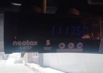 DENUNCIAN COBRO EXCESIVO EN SERVICIO DE TAXI EN LA CAPITAL POTOSINA.