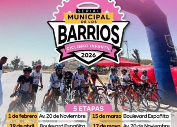 INICIA EL SERIAL MUNICIPAL DE CICLISMO INFANTIL DE LOS BARRIOS 2026.