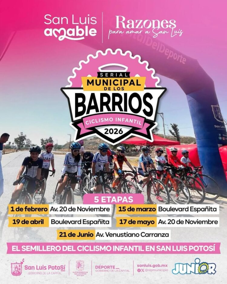 INICIA EL SERIAL MUNICIPAL DE CICLISMO INFANTIL DE LOS BARRIOS 2026.