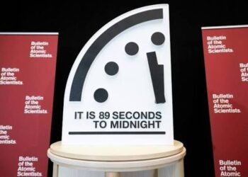 RELOJ DEL APOCALIPSIS MARCA NUEVO RÉCORD Y ALERTA A LA HUMANIDAD.