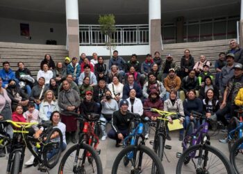 EN LA CAPITAL POTOSINA PROMUEVEN MOVILIDAD SUSTENTABLE CON EL PROGRAMA “SAN LUIS EN BICI”.