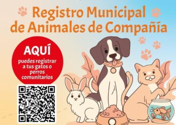 SE MANTIENE ABIERTO EL REGISTRO MUNICIPAL DE ANIMALES DE COMPAÑÍA.
